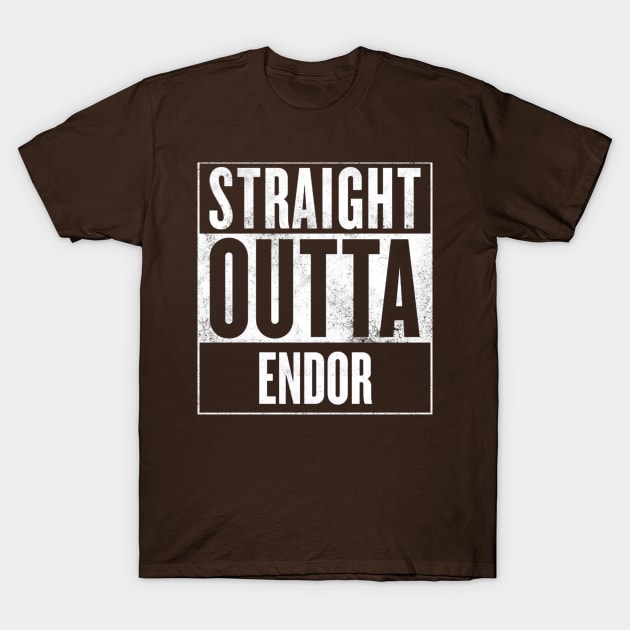 Straight Outta Endor T-Shirt by finnyproductions